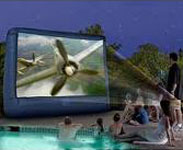 Try this big screen drive in movie night system to your next event from Oliver Entertainment and Caterting serving Northern Virginia, Washington DC and Maryland